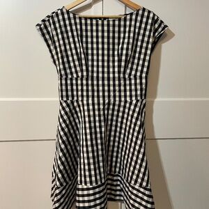 Kate Spade New York Gingham Fit & Flare Dress
